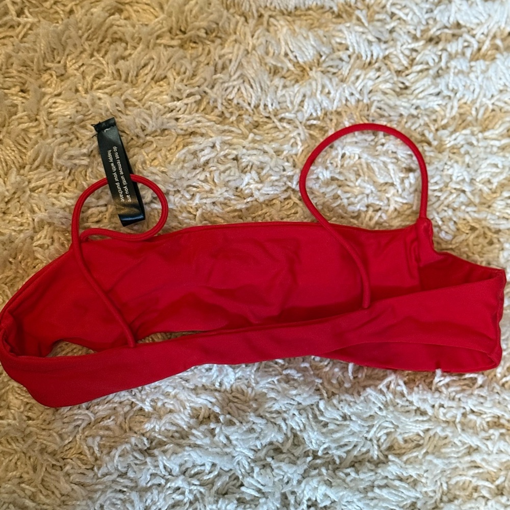 Red Bikini Top - Picture 8 of 8